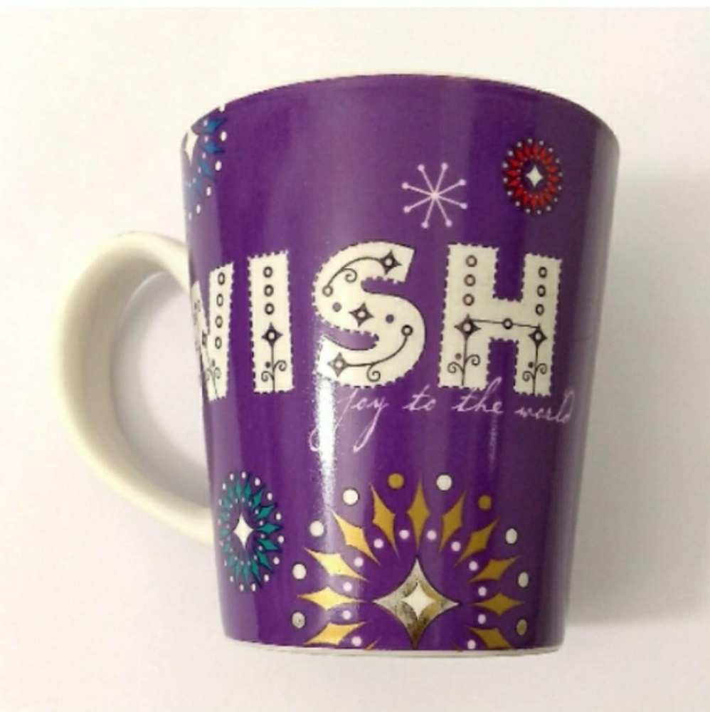 NWOB Starbucks Wish Holiday Coffee Mug